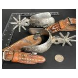 VINTAGE PINWHEEL COWBOY SPURS