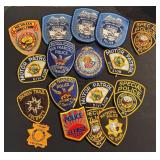 VINTAGE NOS POLICE PATCHES LOT