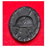 WW2 GERMAN BLACK WOUND BADGE