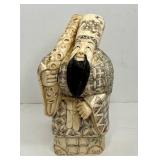 ANTIQUE CARVED CHINESE IVORY STATUE