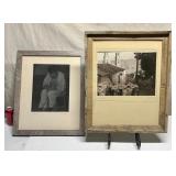 PAIR PHOTOGRAPHS C.W. LARABEE