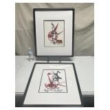 VINTAGE SIGNED LOT 2 PAINTINGS