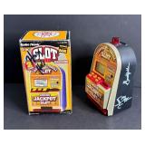 VINTAGE SLOT MACHINE SIGNED BY MOBSTER HENRY HILL