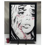 SIGNED HAND PAINTED ARTWORK