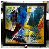 VINTAGE GIANT HAND PAINTED ARTWORK