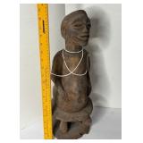 ANTIQUE AUTHENTIC AFRICAN FERTILITY STATUE