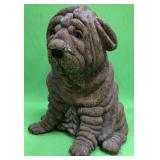 U - SHAR PEI DOG STATUETTE 10'T (A46)