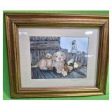 U - FRAMED ART 8X15' (P546)