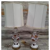 U - PAIR OF MATCHING TABLE LAMPS (P3)