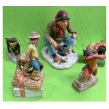 U - LOT OF COLLECTIBLE FIGURINES (P570)