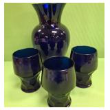 U - SENECA GLASS CO COCKTAIL SET (P219)