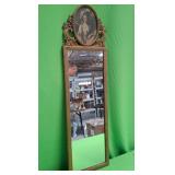 U - ORNATE WLLL MIRROR 32.5X9' (P296)