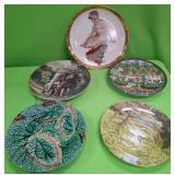 U - LOT OF FIVE COLLECTIBLE PLATES (P87)