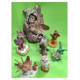 U - MIXED LOT OF COLLECTIBLE FIGURINES (P501)