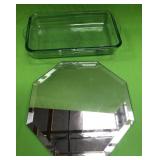U - GLASS BAKING DISH, CENTERPIECE MIRROR (A100)
