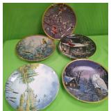 U - LOT OF FIVE COLLECTIBLE PLATES (P90)