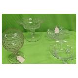 U - LOT OF MIXED VINTAGE GLASS COLLECTIBLES (P196)