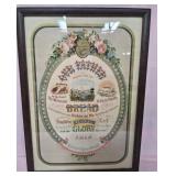 U - LORD'S PRAYER SAMPLER FRAMED 22X15' (P541)
