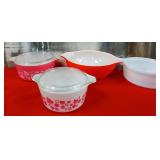 522 - LOT OF VINTAGE PYREX (C247)