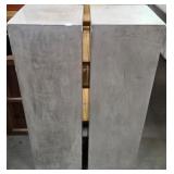 11 - 2 DISPLAY PILLARS 48"T EA