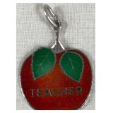 443 - TEACHER APPLE CHARM (J101)
