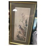 430 - FRAMED ART 42X21" (A65)