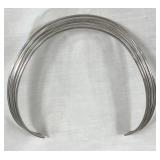 443 - SILVER COLLAR NECKLACE (MEXICO) (J124)