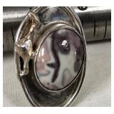 443 - SILVER RING (6) (J120)