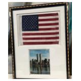 11 - SEPT 11 TRIBUTE ARTWORK FRAMED 29X22" (C7)