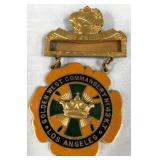 443 - KNIGHTS TEMPLAR FRATERNAL BADGE (J61)
