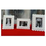 43 - NEW WMC 3 PHOTO FRAMES (C286)