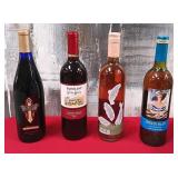 522 - LOT OF 4 BOTTLES (C280)