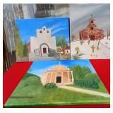 522 - 3 PIECES OF ART (C252)