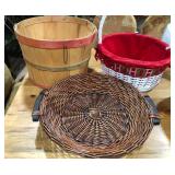 430 - LOT OF 3 BASKETS (A74)
