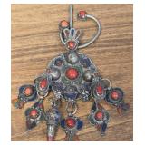 13 - VINTAGE KABYLE BERBER SILVER FIBULA (FASTENER