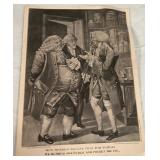 11 - VINTAGE ART PRINT UNFRAMED (C223)
