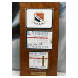 11 -RIVIERA CORAL GABLES GOLF PLAQUE (C17)