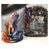 11 - FANTASY FIGURINE & MIRROR (C16)