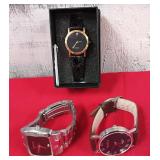 522 - LOT OF 3 WATCHES (C192)