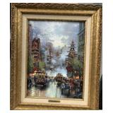 11 - THOMAS KINKADE FRAMED ART W/COA (C8)