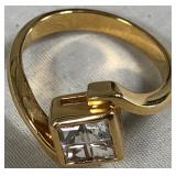 443 - STERLING SILVER RING (8) (J13-)