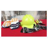 522 - HARD HAT, WORK GLOVES, SUNGLASSES (C266)