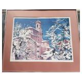530 - FRAMED ART 27X32" (C117)