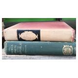 11 - LOT OF TWO HARDBOUND BOOKS (C138)
