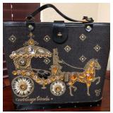 430 - VINTAGE 1960S CARRIAGE TRADE TOTE BAG (A31)