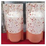 11 - PAIR OF DECORATIVE VASES (C258)