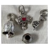 443 - LOT OF 4 BRIGHTON CHARMS (J102)