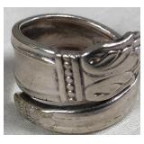 443 - SILVER RING (8.5) (J93)
