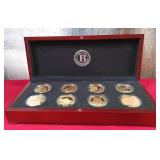 11 - BRADFORD EXCHANGE VIETNAM WAR COIN SET (C168)
