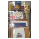 11 - LOT OF FRAMED & UNFRAMED ART (A58)